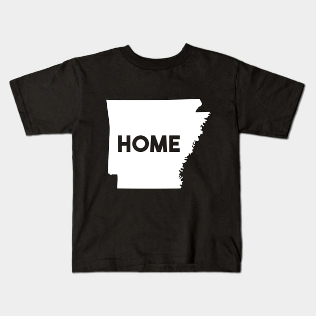 Arkansas Is My Home Design. Graphic Arkansan Tee Kids T-Shirt by ghsp